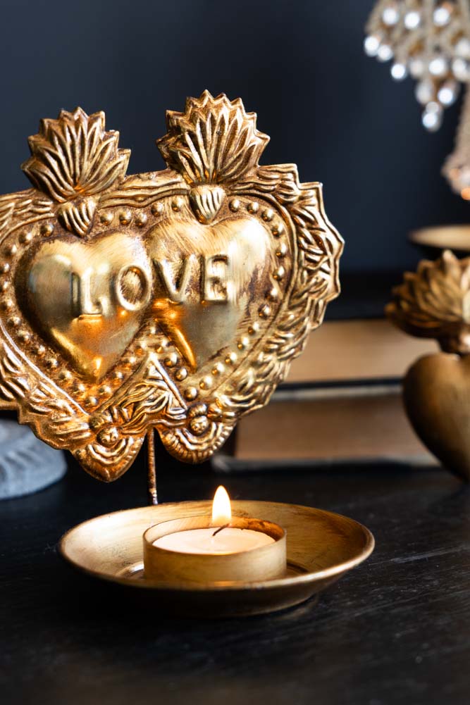 Love Milagro Candle Holder