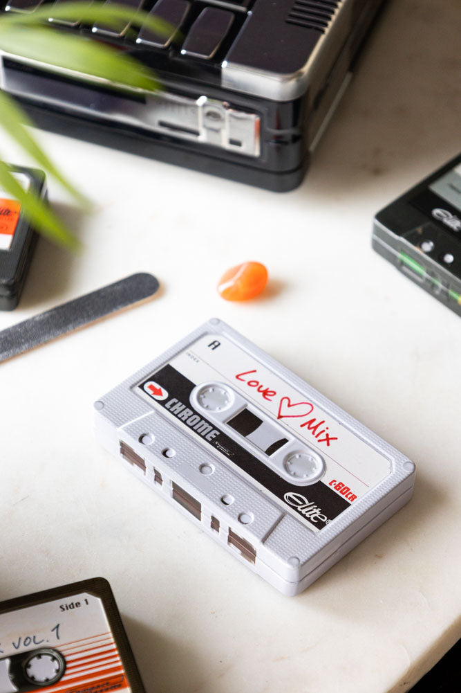 Love Mix Cassette Tape Storage Tin