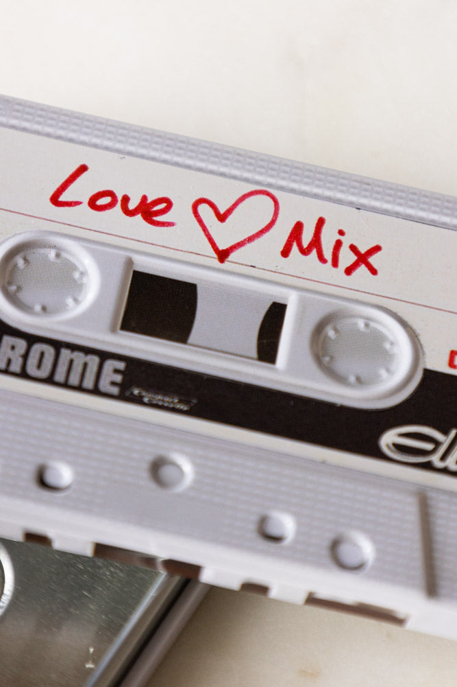 Love Mix Cassette Tape Storage Tin