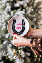 Lucky Bitch Decorative Wall Plate