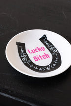 Lucky Bitch Decorative Wall Plate