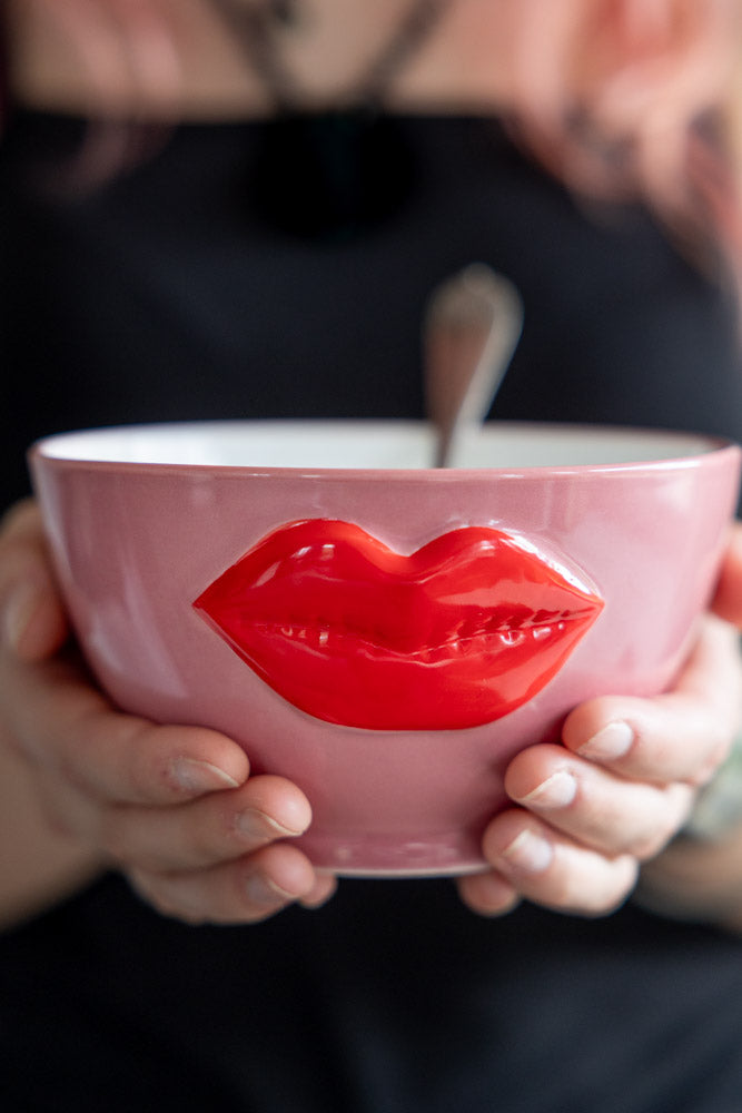 Luscious Red Lips Bowl