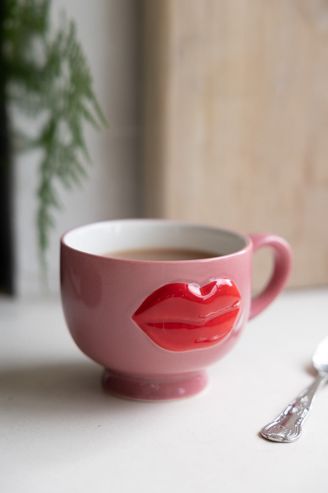 Luscious Red Lips Mug