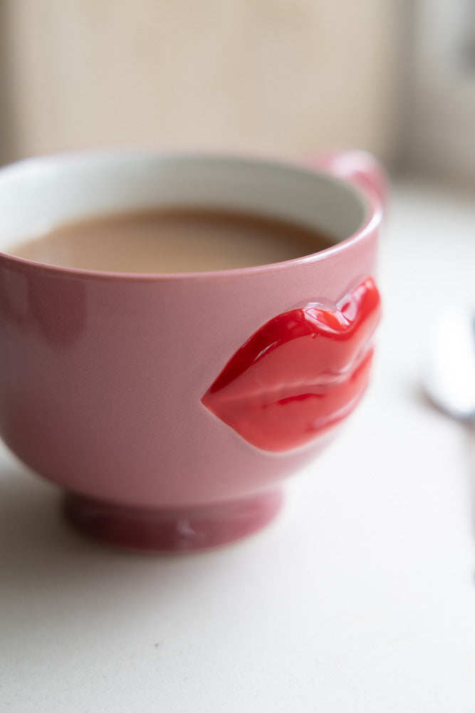 Luscious Red Lips Mug