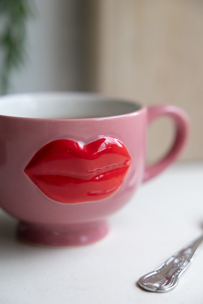 Luscious Red Lips Mug