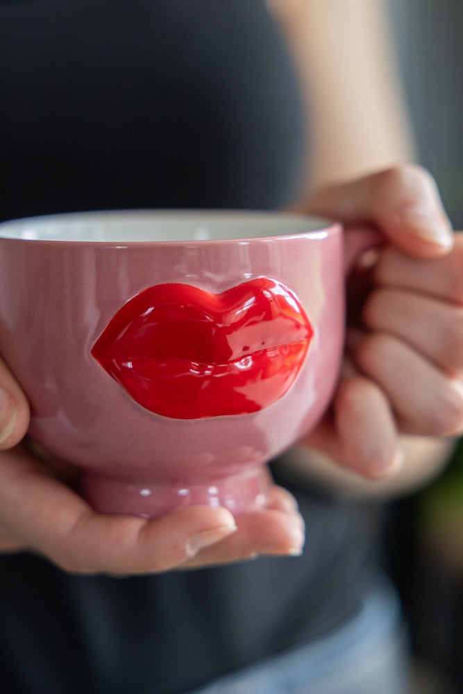 Luscious Red Lips Mug