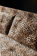 Mabel Large 2 Seater Sofa Bed in Leopard Love Velvet
