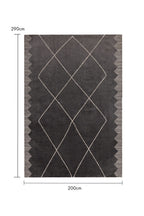 Mason Black Diamond Rug - 3 Sizes Available