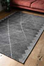 Mason Black Diamond Rug - 3 Sizes Available