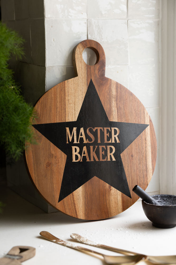 Master Baker Acacia Wooden Serving Board