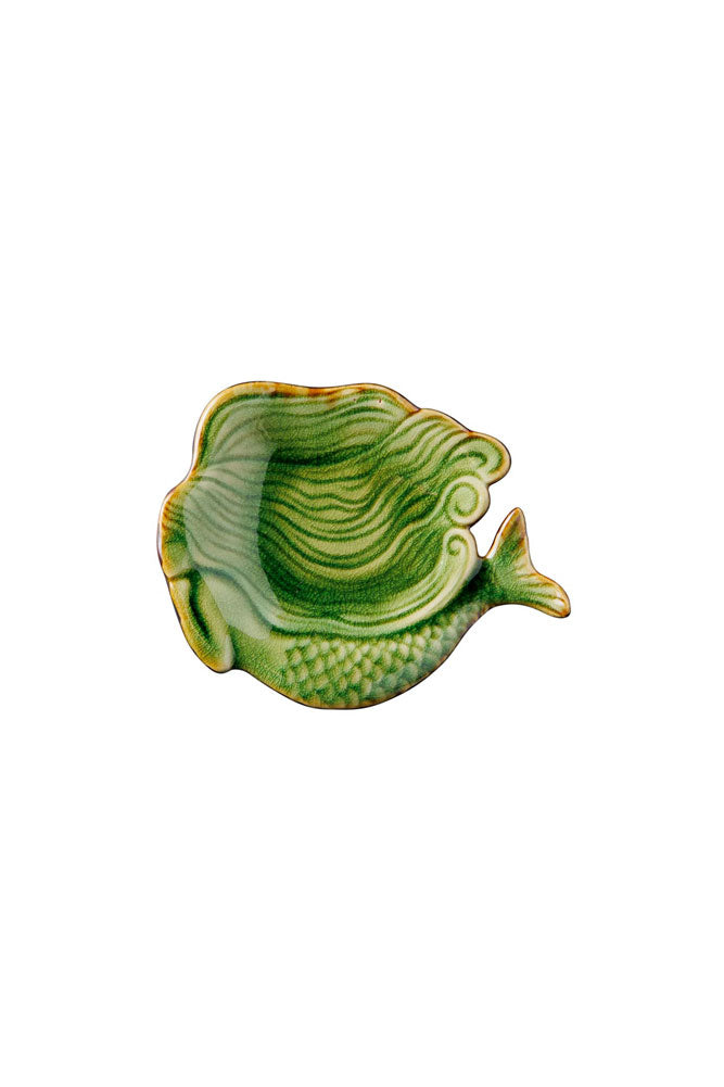 Mermaid Trinket Dish in Green