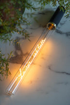 Message In A Tube Light - La Vie Est Belle