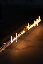 Message In A Tube Light - Life Is Beautiful