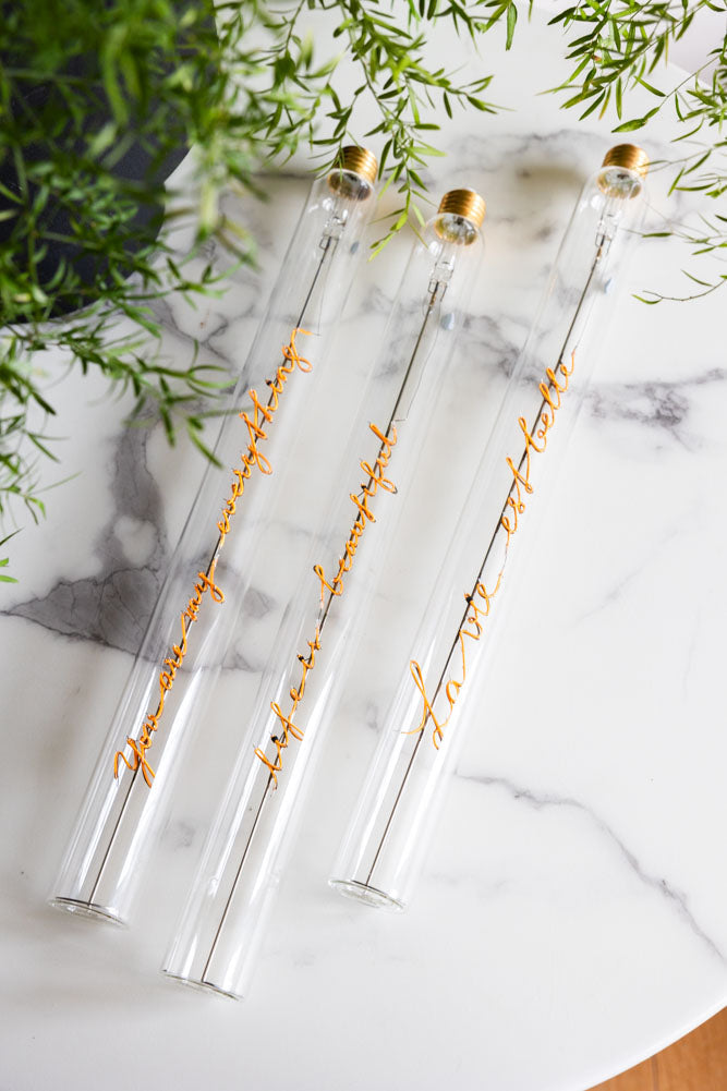 Message In A Tube Light - You Are My Everything