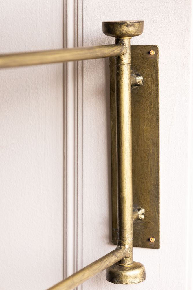 Metal Bedside Table & Wall Shelf