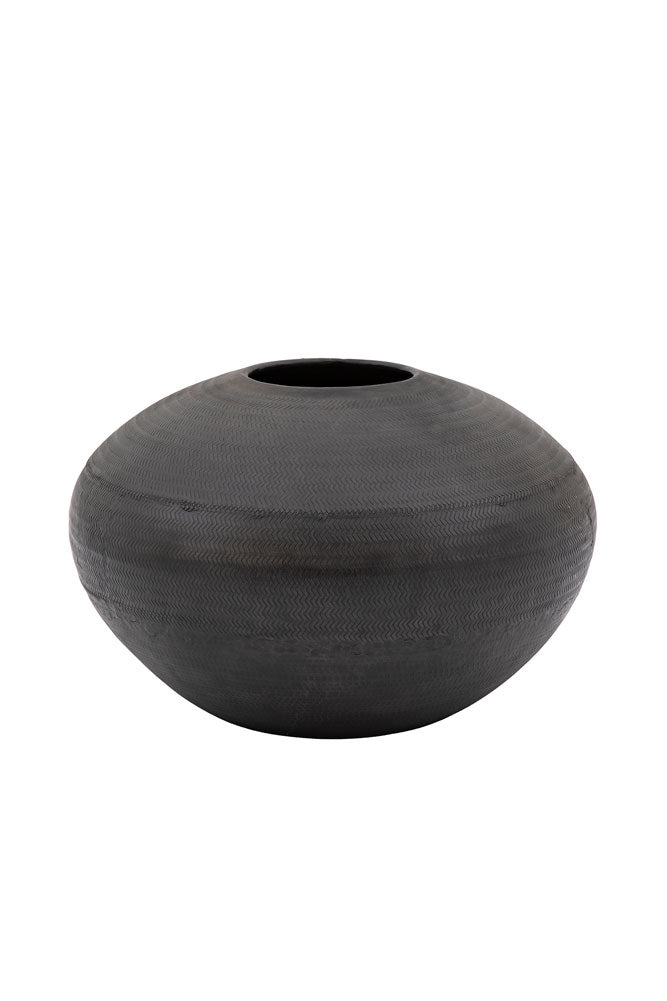 Mexica Patterned Large Vase