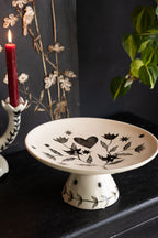 Milagro Heart Ceramic Cake Stand