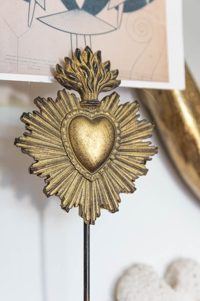 Milagro Heart Clip-On Photo Frame