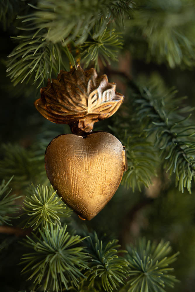 Milagro Heart Locket Christmas Tree Decoration