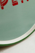 Mint Green Buon Appetito Plate