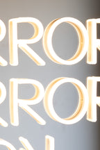 Mirror, Mirror...Framed Neon Wall Light - Available in Two Options