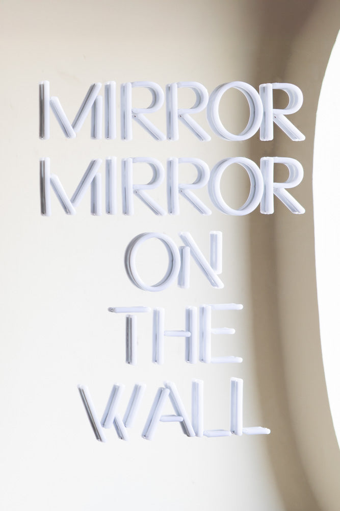 Mirror, Mirror...Framed Neon Wall Light - Available in Two Options