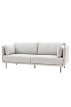 Modern Natural Boucle 3-Seater Sofa