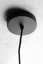 Monochrome Leopard Print Tassel Edge Ceiling Light