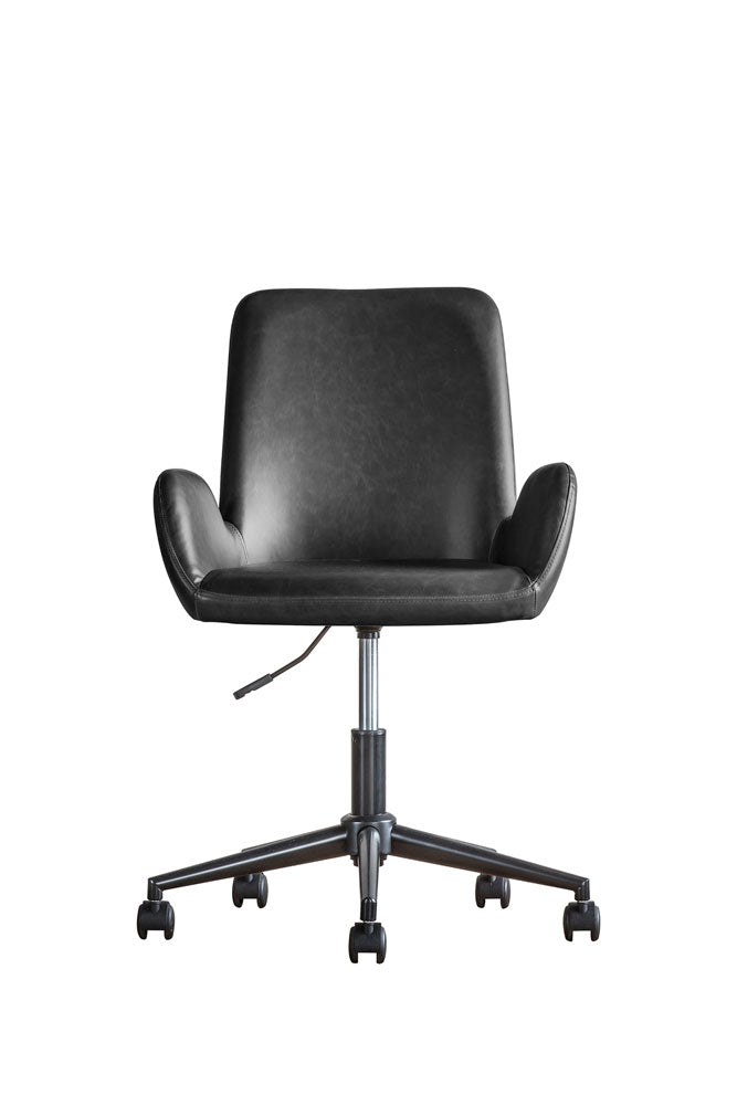 Moulded Swivel Chair Charcoal