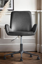 Moulded Swivel Chair Charcoal