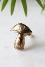 Mushroom Cupboard/Drawer Knob - Gold