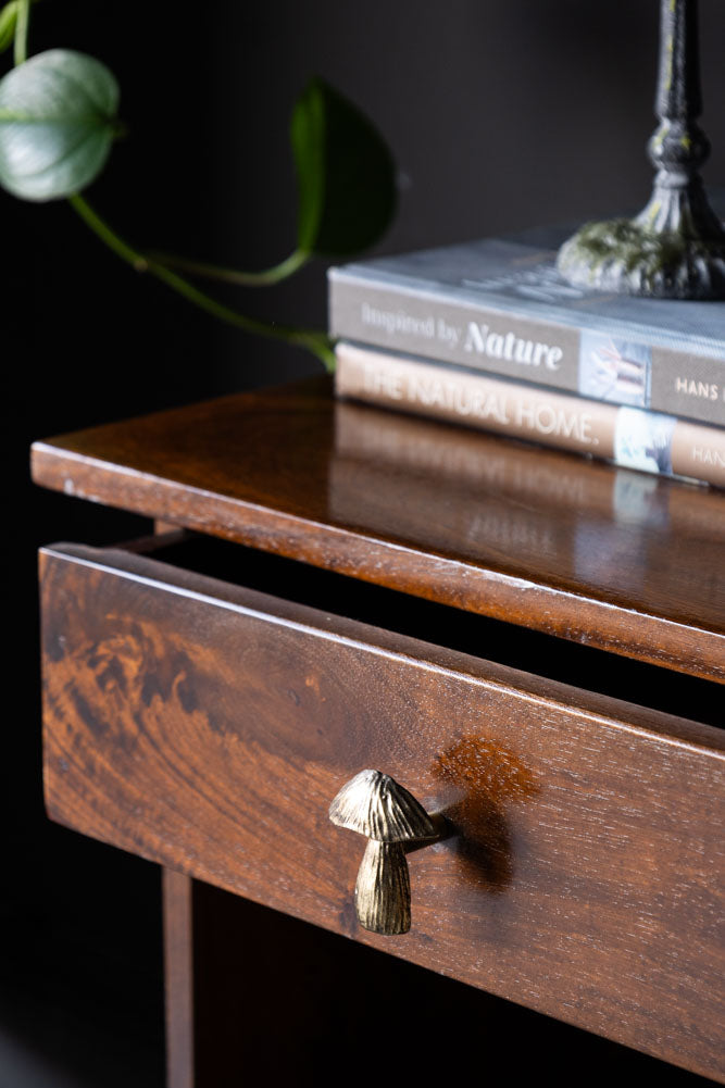Mushroom Cupboard/Drawer Knob - Gold