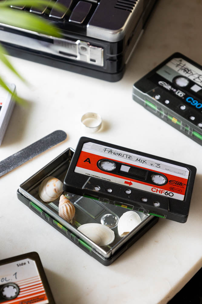 My Favourite Tunes Cassette Tape Storage Tin