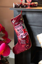 Never Mind The Baubles Christmas Stocking