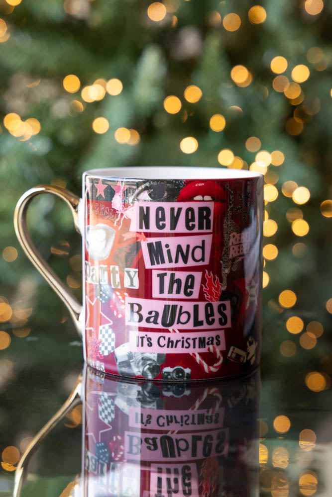 Never Mind The Baubles Mug