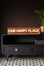 Our Happy Place Neon Light Box