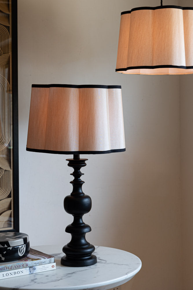 Oyster Scalloped Easyfit Lampshade