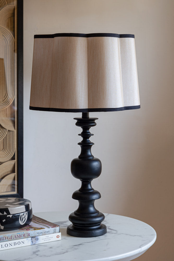 Oyster Scalloped Easyfit Lampshade