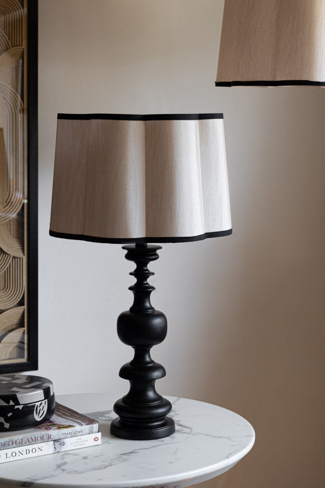 Oyster Scalloped Easyfit Lampshade