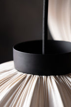 Natural Pleated Cluster Ceiling Light