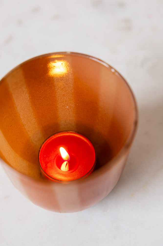 Pack of 20 Tealight Candles in Deep Red