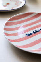 Pale Pink Ma Cherie Ceramic Serving Plate