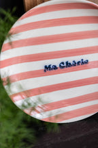 Pale Pink Ma Cherie Ceramic Serving Plate