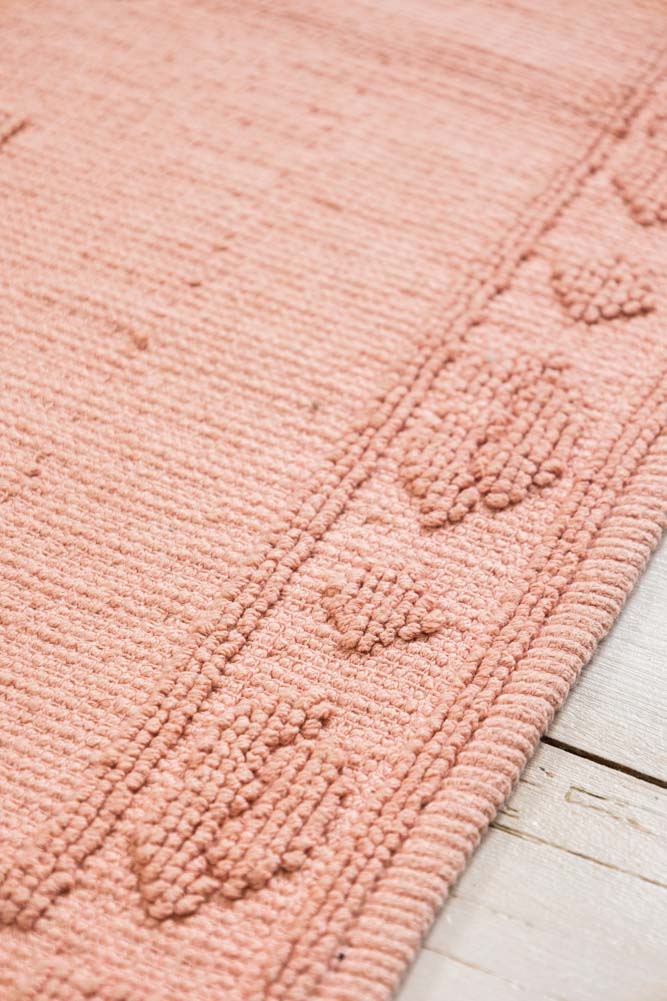 Pale Pink Peep Show Bath Mat
