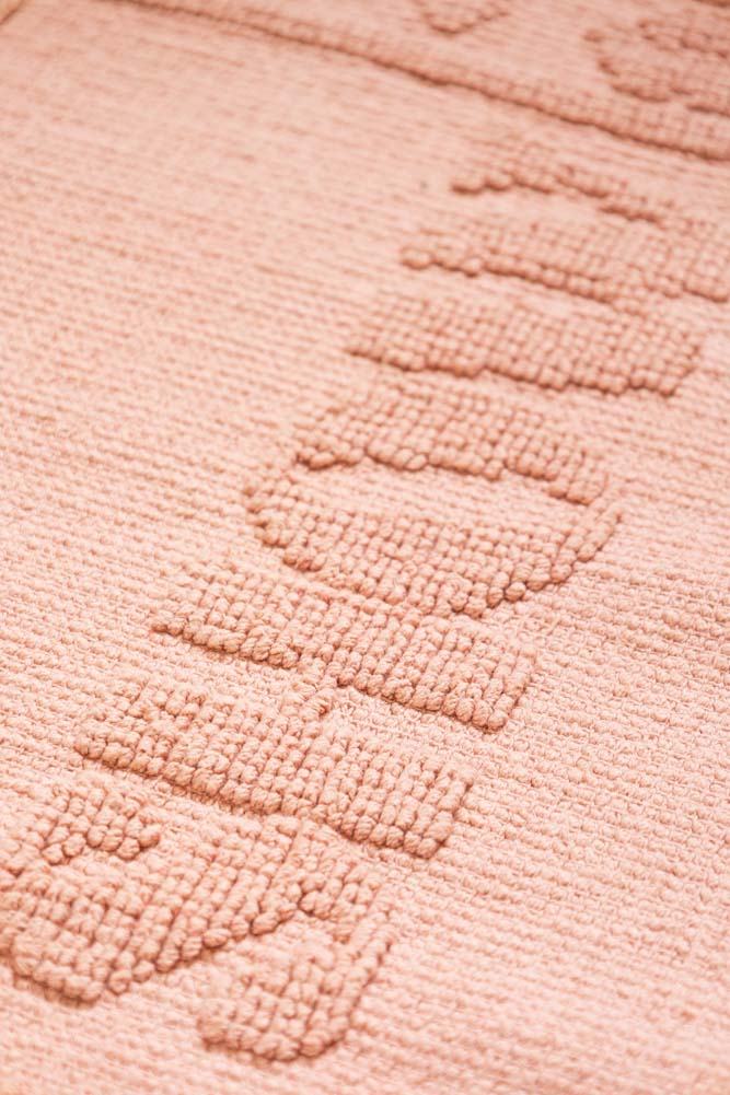 Pale Pink Peep Show Bath Mat