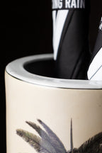 Palm Tree, Royal Seal Inspired Printed Umbrella Stand