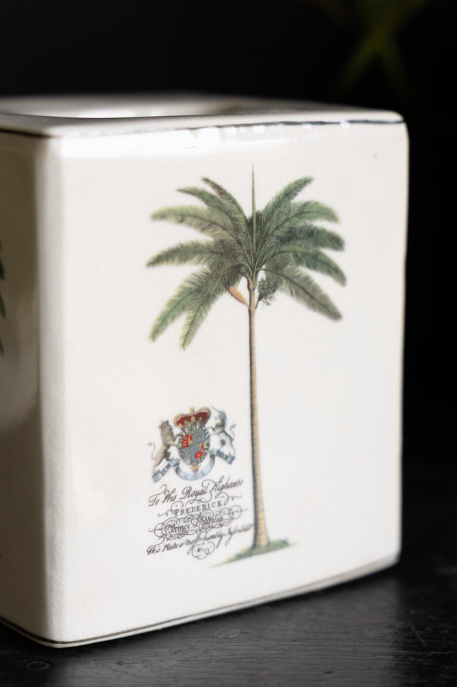 Palm Tree Tissue Box