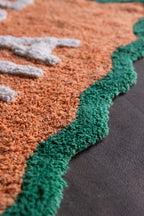 Peach La Dolce Vita Bath Mat