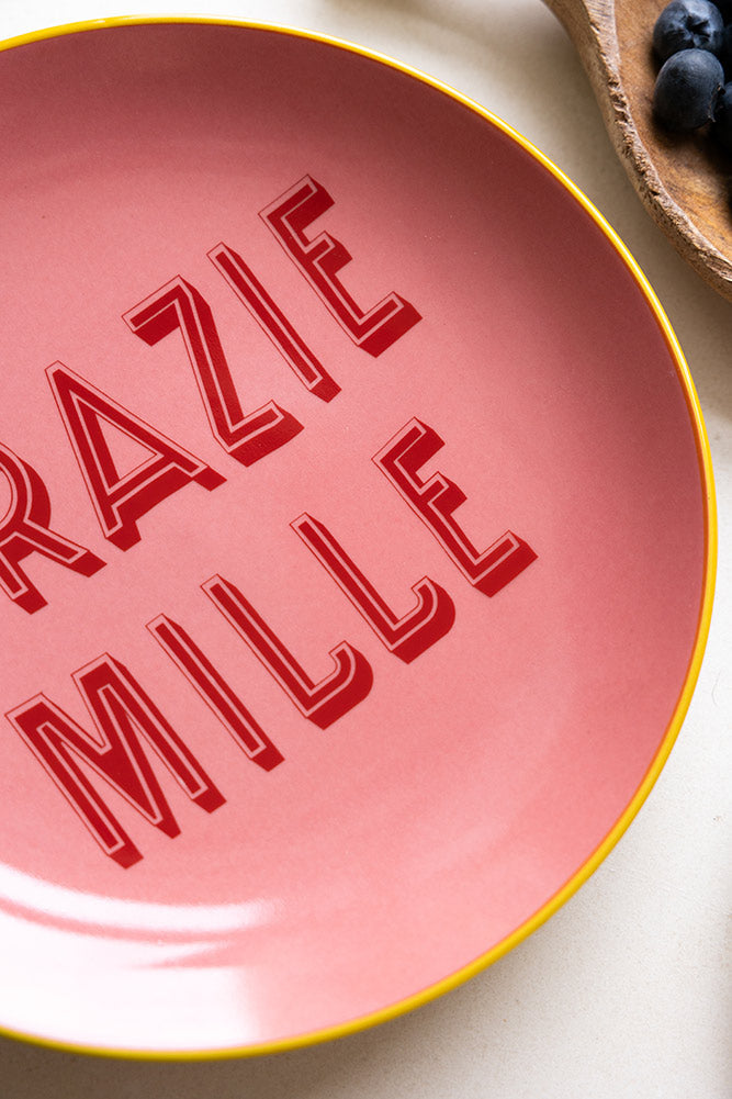 Pink Grazie Mille Plate
