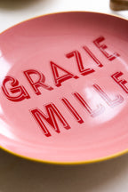 Pink Grazie Mille Plate